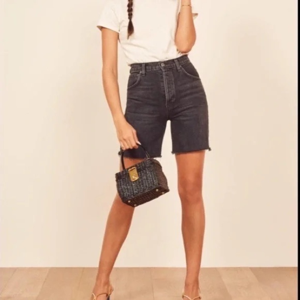 Reformation mid rise jeans